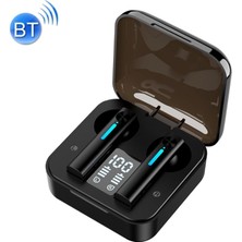 Yue Store T13 Tws Dijital Ekran Kablosu Bluetooth Kulaklıklar Siyah (Yurt Dışından)