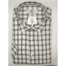 Süvari  Pamuk Kısa Kol Regular Tek Cepli Gömlek