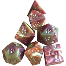 Shekel 7 Parça Polyhedral Dice Dijital Dices Dnd Rpg Kurulu Oyunu Partisi Için (Yurt Dışından)