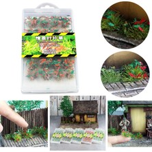 Shekel 1 Kutu Çiçek Küme Dıy Minyatür Çimen Peyzaj Demiryolu Dioramas Için Set 03 (Yurt Dışından)