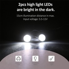 Shekel Rc LED Işık Kapak Yedek Parça Aksesuarları Için Trx4 1:10 Modifikasyon Kamyonları Yuvarlak (Yurt Dışından)