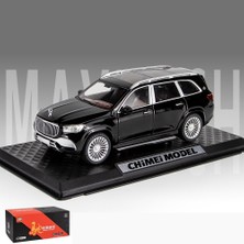 Asdfgh 1:24 Simülasyon Alaşım Mercedes-Benz Maybach GLS600 Araba Modeli (Yurt Dışından)