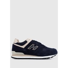 Hammer Jack Lacivert Deri Erkek Sneaker