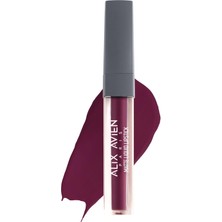 518 Burgundy Mat Bitişli Likit Ruj - 8 Saate Kadar Kalıcı Etki - Matte Liquid Lipstick