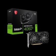 MSI Vga Geforce Rtx 4060 Tı Ventus 2X Black 8G Oc Rtx4060Tı 8Gb Gddr6 128B Dx12 Pcıe 4.0 X16 (3Xdp 1Xhdmı) Ekran Kartı