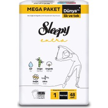 Sleepy Extra Ultra İnce Hijyenik Ped Normal (48 Ped) Mega Paket