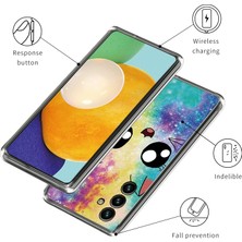 Cool-M Samsung Galaxy A34 5g Ince Telefon Kılıf Deseni Baskı Imd Tpu Kapak (Yurt Dışından)