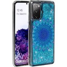 Cool-M Desen Baskı Parlak Tozu Hızlı ve Tpu Kasası Samsung Galaxy A03S (164.2 x 75.9 x 9.1mm) Için Anti-Damla Koruyucu Kabuk - Ulusal Totem (Yurt Dışından)