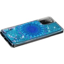 Cool-M Desen Baskı Parlak Tozu Hızlı ve Tpu Kasası Samsung Galaxy A03S (164.2 x 75.9 x 9.1mm) Için Anti-Damla Koruyucu Kabuk - Ulusal Totem (Yurt Dışından)