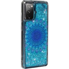 Cool-M Desen Baskı Parlak Tozu Hızlı ve Tpu Kasası Samsung Galaxy A03S (164.2 x 75.9 x 9.1mm) Için Anti-Damla Koruyucu Kabuk - Ulusal Totem (Yurt Dışından)