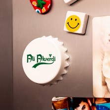 Hediye Sepeti Arkadaşa Hediye Isme Özel Esprili Kapak Magnet Açacak