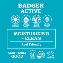 Badger Clear Zinc Kokusuz Güneş Kremi Stick SPF35 18.4 G