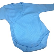 Neocotton Pamuklu Kruvaze Bebek Alttan Cıtcıtlı Body