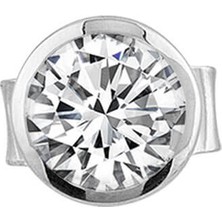 Sirius Pırlanta G Renk 0,27 Karat Pırlanta Tektaş Erkek Küpesi 0401E0073