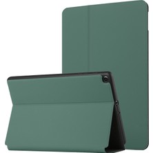 Ykd Store Samsung Galaxy Tab A 8.0 2019 SM-T290 Dark Green Için Çift Katlama Kılıfı (Yurt Dışından)