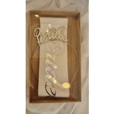 Party Housee Organizasyon Bride To Be  Taç ve Kuşak 2'li Set