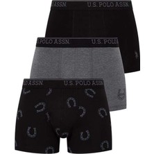 U.S. Polo Assn. 80304 Erkek 3'lü Boxer-Mix