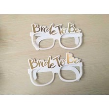 Bride To Be Gold Varak Yazılı Karton Gözlük 10 Lu