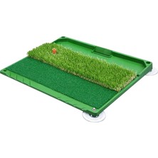 Alper Golf Vurma Paspası ile Top Tepsisi 17 "x 20" Kapalı Mat Çim Mat Salıncak Pp Çim (Yurt Dışından)