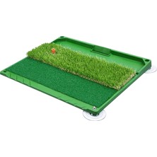 Alper Golf Vurma Paspası ile Top Tepsisi 17 "x 20" Kapalı Mat Çim Mat Salıncak Pp Çim (Yurt Dışından)