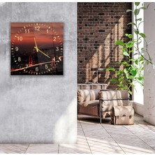Emya Home Boğaziçi Köprüsü Cam Saat - 60 cm