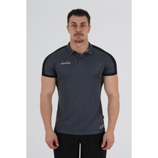Diadora Mundial 21 Kamp T-Shirt Antrasit-Siyah