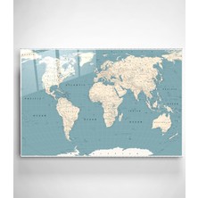 Hinora Harita Cam Tablo, Dekoratif Cam Tablo