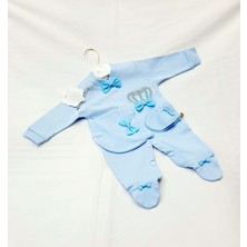 Berkay Berkaysun Tekstilden Pamuklu Bebek Tulum Takımı