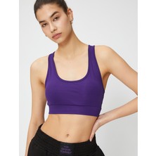 Koton Basic Sporcu Sütyeni Halter Yaka