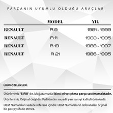 DNC Auto Part Renault R9, R11, R19, R21 Için Kilometre Dişlisi