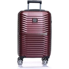 Nippon  Bordo Unisex Kabin Boy Valiz NPPCVL-1819-S