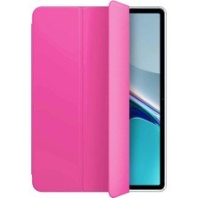 Microsonic Honor Pad 8 Kılıf Slim Translucent Back Smart Cover Pembe