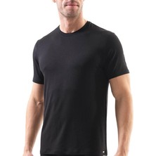 Blackspade Erkek Siyah Modal Atlet Silver 9306