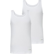 Tender Cotton 2'li Beyaz Atlet 9678