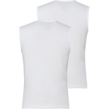 Blackspade Erkek Beyaz Atlet 2'li Paket 9677