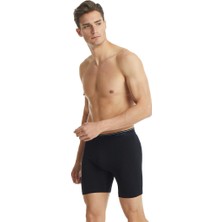 Blackspade Erkek Siyah Boxer Pamuklu 3'lü Paket 9683