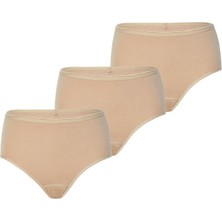 Essential 3'lü Yüksek Bel Ten Slip 1577