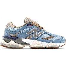 New Balance 9060 Bodega Erkek Yürüyüş Ayakkabısı Mavi Nefes Alabilir Tekstil Malzeme
