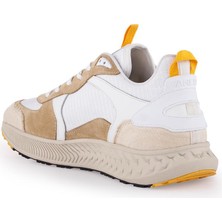 Vaneda V-Mich Free Erkek Sneakers Beyaz/bej Spor Ayakkabı