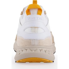 Vaneda V-Mich Free Erkek Sneakers Beyaz/bej Spor Ayakkabı