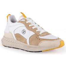 Vaneda V-Mich Free Erkek Sneakers Beyaz/bej Spor Ayakkabı