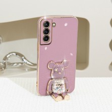 TahTicMer Apple iphone 11 Pro Uyumlu Kılıf Baby Gizli Standlı Silikon Tutuculu Katlanabilir Lazer Tpu