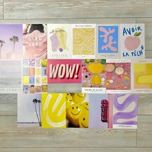 Attach Wow Tasarım Duvar Kağıdı Poster Set