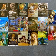 Attach Van Gogh Tasarım Duvar Kağıdı Poster Set 33