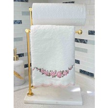 Afiliyol Luxury Mermer Ayaklı Metal Banyo ve Mutfak El Havluluk ve Kağıt Havluluk Stan