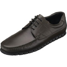 Costo Shoes AG2018 Haki Deri Rok Büyük Numara Erkek Ayakkabı