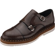 Costo Shoes PST321 Kahve Açma Deri  Hafif Rahat Eva Taban Premium Serisi