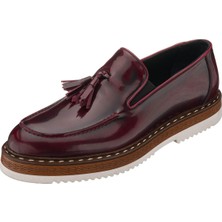 Costo Shoes ALP76 Bordo Açma Deri Hafif Rahat Eva Taban Rahat Geniş Kalıp Premium Serisi