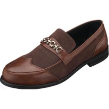 Costo Shoes TR1071 Kahve Deri Özel Seri El Işçiliği Rahat Şık Tasarım Premium Serisi