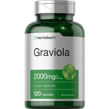 Horbaach Graviola Extract 2000 mg 120 Capsules, Non-Gmo, Gluten Free, Soursop,  Horbaach